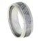 Gibeon Meteorite 8mm Comfort-Fit Round Edge Titanium Band