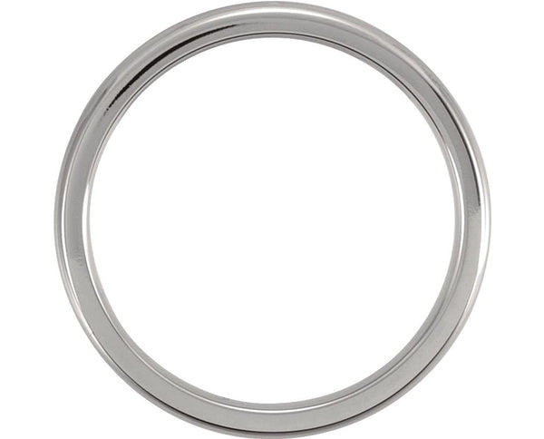 Titanium 3mm Comfort Fit Dome Band Size 5