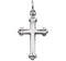 Botonee Cross 14k White Gold Pendant