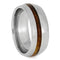 The Men's Jewelry Store (Unisex Jewelry) Koa Wood 8mm Titanium Comfort-Fit Wedding Band, Size 10