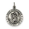 Sterling Silver Saint Christopher Medal Charm Pendant (26X20 MM)