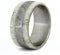 Deer Antler, Gibeon Meteorite 10mm Comfort-Fit Titanium Band, Size 4.25