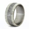 Deer Antler, Gibeon Meteorite 10mm Comfort-Fit Titanium Band