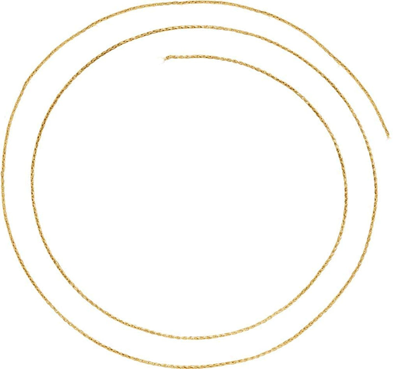 Ave 369 .9mm 14k Yellow Gold Wheat Chain