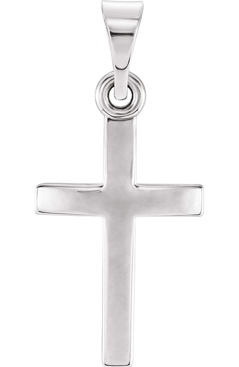 Platinum Cross Pendant (23.70X11.50MM)