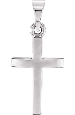 Cross Pendant, Sterling Silver (30.20X15.90MM)