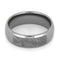 Dome Titanium 7mm Comfort-Fit Titanium Wedding Band with Meteority Inlay