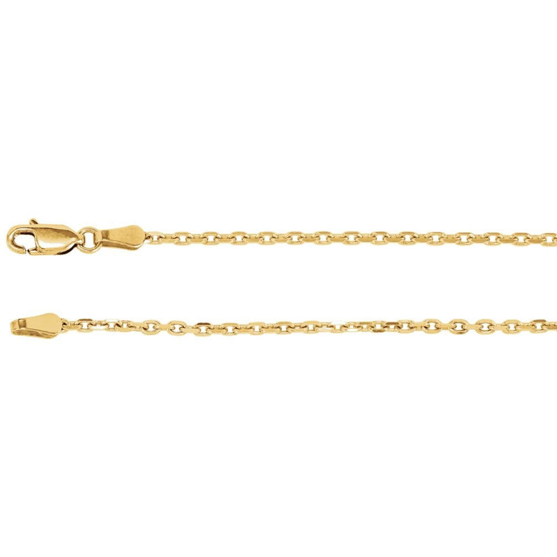 Diamond Heart 14k Yellow Gold Pendant Necklace, 18" (1/4 Cttw)