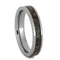 Woodland Camo 5mm Comfort-Fit Polished Titanium Wedding Band