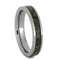 Woodland Camo 5mm Comfort-Fit Polished Titanium Wedding Band