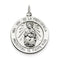 Sterling Silver Antiqued De La Providencia Medal (22X25MM)