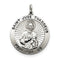 Sterling Silver Saint Jude Thaddeus Medal (35X25MM)