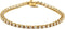 Diamond Line Bracelet, 14k Yellow Gold, 7.25" (4.5 Cttw, GH Color , I1 Clarity )