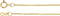 Diamond Solitaire Bar 14k Yellow Gold Necklace, 17.5'' (.10 Cttw)