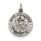 Sterling Silver St. Christopher Medal (25X20 MM)