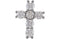 Platinum Diamond Cross Pendant, (1 1/4 Ctw, Color G-H, Clarity I1)