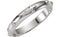 Rosary Ring, 14k White Gold 4.75mm, Size 9