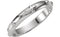 Rosary Ring, 14k White Gold 4.75mm, Size 6