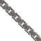 Men's Brushed Stainless Steel with CZ Link Bracelet 8.75"