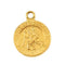 18k Yellow Gold St. Christopher Medal (21.75 MM)