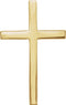 True Cross 14k Yellow Gold Pendant (21.7x13.5MM)