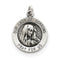 Sterling Silver Antiqued Our Lady Of Sorrows Medal (20X15MM)