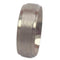 Mirror and Frosted 6mm Comfort-Fit Titanium Wedding Band