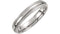 Titanium 4mm Double Comfort Fit Milgrain Band