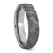 Seymchan Meteorite Overlay 5mm Comfort-Fit Matte Titanium Band