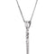 Diamond Heart 14k White Gold Pendant Necklace, 18" (1.00 Cttw)