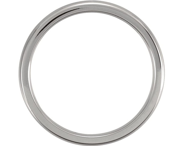 Titanium 3mm Comfort Fit Dome Band Size 8