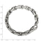 Men's Polished Stainless Steel 7mm Bracelet, 8.5"