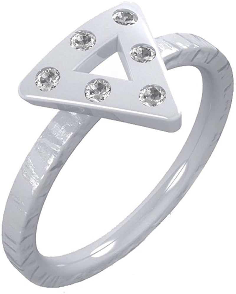 6-Stone Diamond Triangle Ring, Buckeye Burl Wood Ring, Turquoise Ring, Three Stacking Bands Set Size 7.75