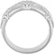 Men's Diamond Rhodium Plate 14k White Gold Regal Ring, (.50 Cttw, GH Color, I1 Clarity)