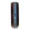 Turquoise, Ruby Redwood 7mm Comfort-Fit Matte Titanium Band