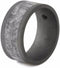 Black Diamond Gibeon Meteorite 10mm Comfort-Fit Sandblasted Titanium Wedding Band, Size 11.5