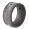 Black Diamond Gibeon Meteorite 10mm Comfort-Fit Sandblasted Titanium Wedding Band 10mm Comfort-Fit Sandblasted Titanium Wedding Band