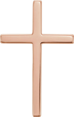 True Cross 14k Rose Gold Pendant (25.75x15.75MM)