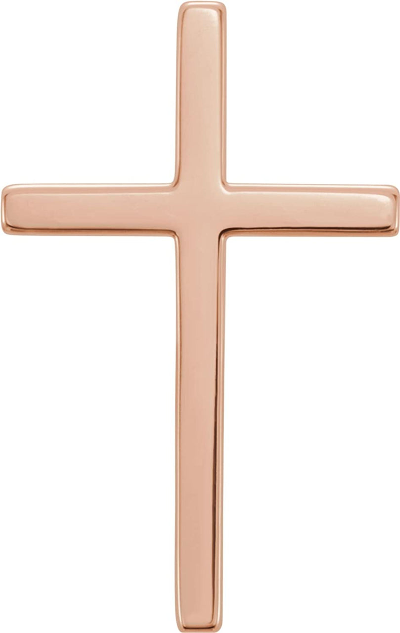 True Cross 14k Rose Gold Pendant (25.75x15.75MM)