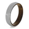 Knife Edge Titanium 5mm Comfort-Fit Koa Wood Band