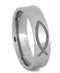 The Men's Jewelry Store (Unisex Jewelry) Fish, Infinity, and Trinity Symbols 6mm Comfort-Fit Titanium Band, Size 10.25