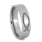 Fish, Infinity, and Trinity Symbols 6mm Comfort-Fit Titanium Band