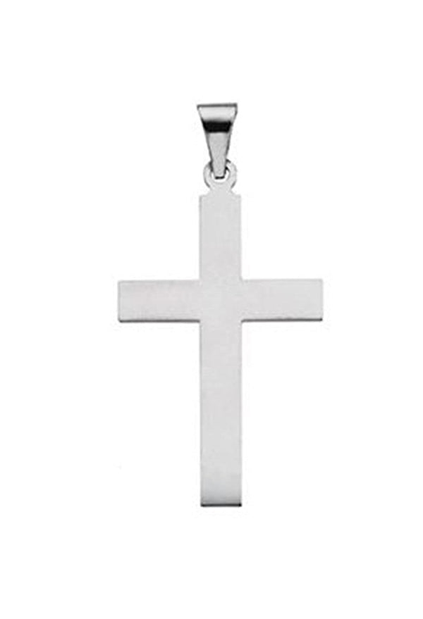 Western Cross Sterling Silver Pendant (31X18MM)