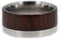 Desert Ironwood 10mm Comfort Fit Titanium Wedding Band, Size 9.5