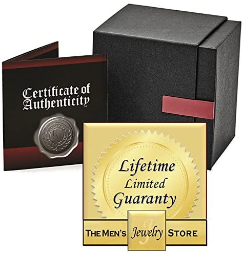 Men's Matte Grey 6/4 Titanium and Black Titanium Memory Cable Cuff Bracelet, 7"
