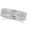 6mm Titanium Comfort Fit Double Milgrain Band