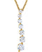 Diamond 'Journey' Necklace in 14k Yellow Gold, 18" (1/2 Cttw)