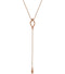 Geometric Necklace in 14k Rose Gold, 16-18"