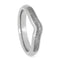 Gibeon Meteorite 3.5mm Brushed Titanium Comfort-Fit Engagement Band