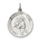 Sterling Silver Saint Anthony Medal (30x21MM)